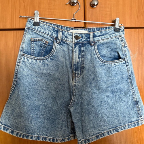 Pink Woman denim shorts like new, size M 38 10