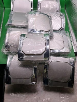 Hellad Electric single switches silver, pack of 10, new