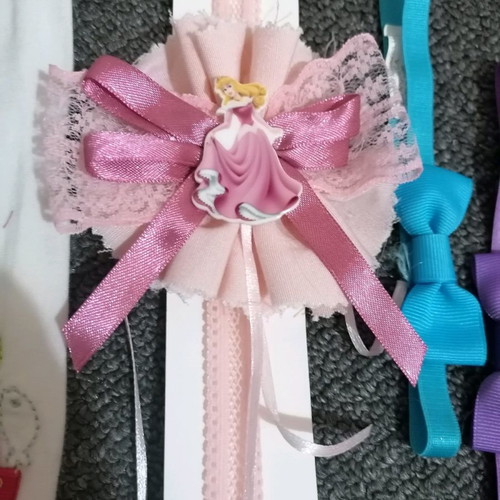 Hair ribbons for girls new, set of 5 elastic