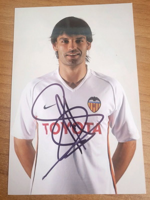 Αυθεντικό αυτόγραφο Fernando Morientes σε φωτογραφία σαν καινούργιο