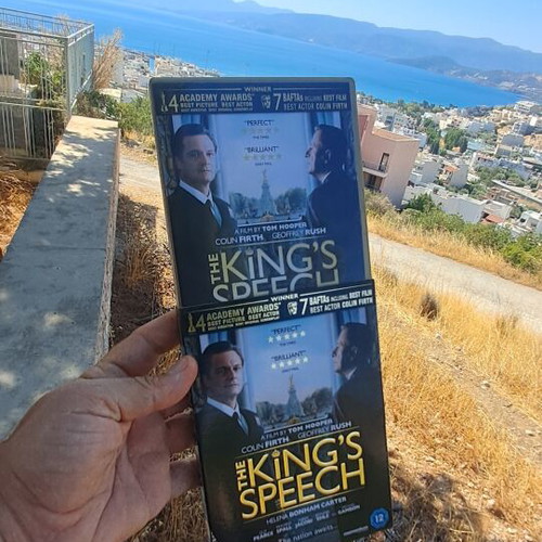 The King's Speech DVD like new, social drama with English subtitles