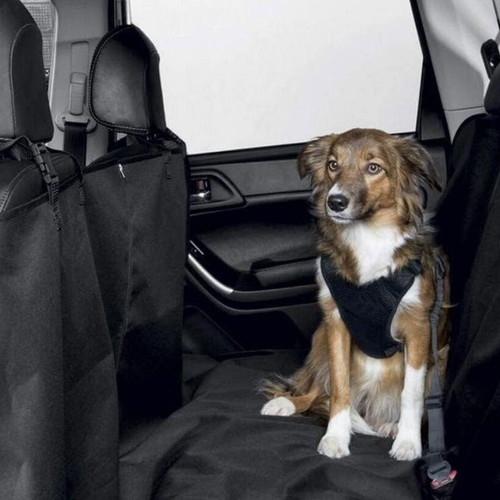Zoofari car protective cover for pets like new, black