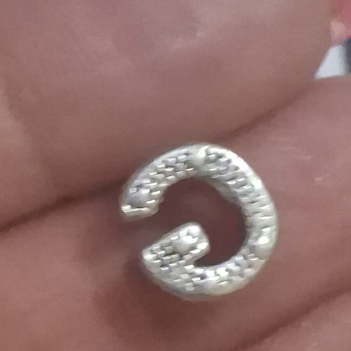 Pandora charm letter G silver, like new