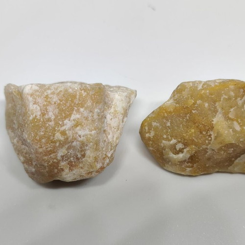 Natural Raw Yellow Quartz Collectible Sample