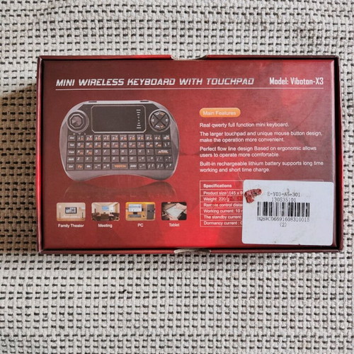 Viboton X3 mouse and keyboard new