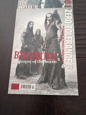 Zero Tolerance metal magazine like new, issues 30 and 43