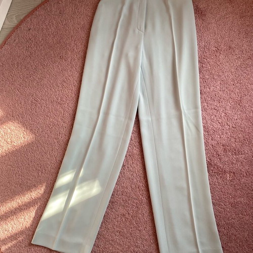 Women's classic suit in light turquoise size Xsmall like new