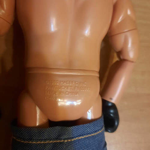 Actionman roller skates figure like new