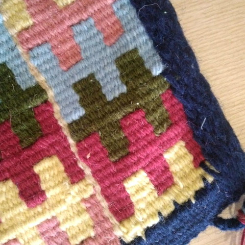 Handmade betel bag new with Tsakonian comb pattern