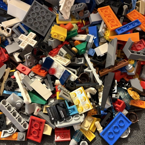 Lego authentic pieces like new, 1kg set with diverse parts