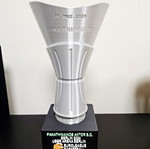 Euroleague Trophy Panathinaikos Berlin 2024 Silk Silver New