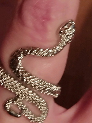 Snake ring up to 17mm in like new condition, silver