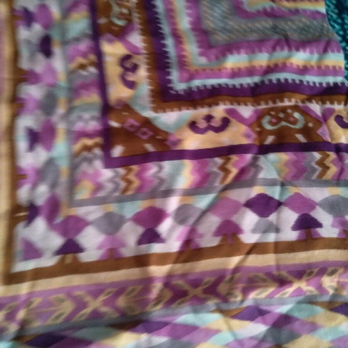 Ethnic scarf large 90×85