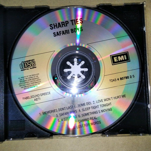 Sharp Ties Safari Boys CD used, rock