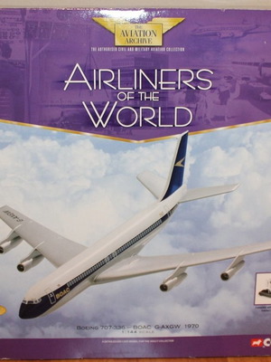 Corgi Boeing 707-336 BOAC G-AXGW 1970 κλίμακα 1:144 καινούργιο