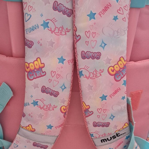 Must Cool Girl school backpack trolley used