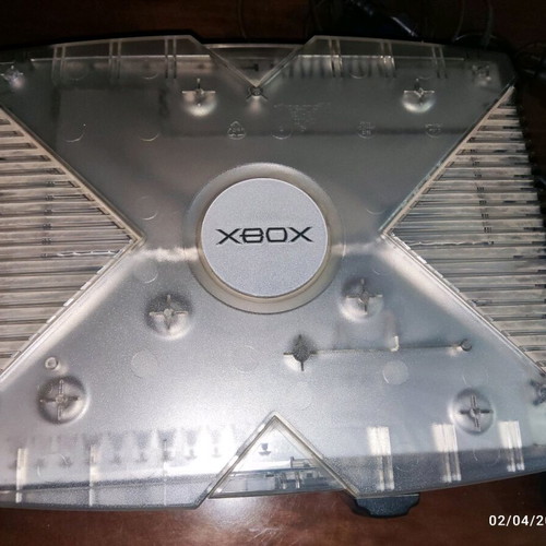 Microsoft Xbox Crystal Limited Edition like new, collectible original