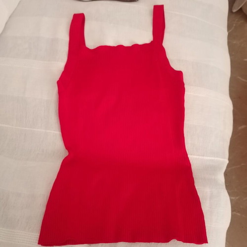 Knit top Zara like new, red, size S