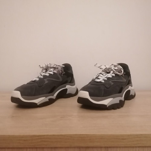 ASH Addict chunky sneakers size 39 Greystone Black
