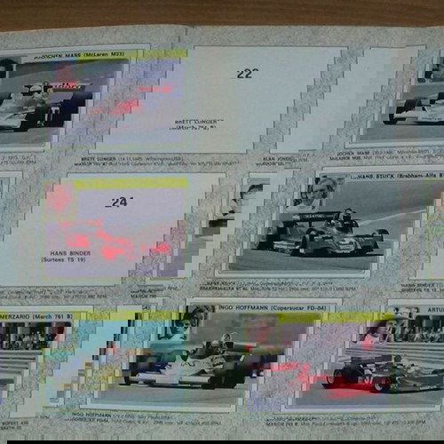 Άλμπουμ Panini Super Auto 1977 σαν καινούργιο, συλλεκτικό