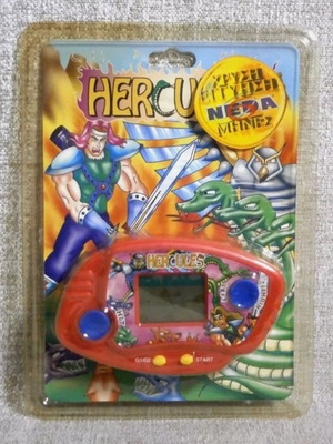 HERCULES electronic handheld LCD game sealed vintage new