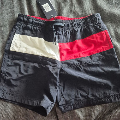 Tommy Hilfiger kids swimwear new, ages 8-10, blue and red