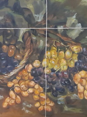 Painting by S. Ralli used, 60×50 cm