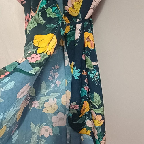 Bershka airy summer dress like new, colorful, size S