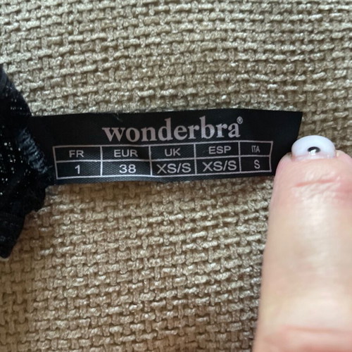 Wonderbra Brazilian new unworn with transparency