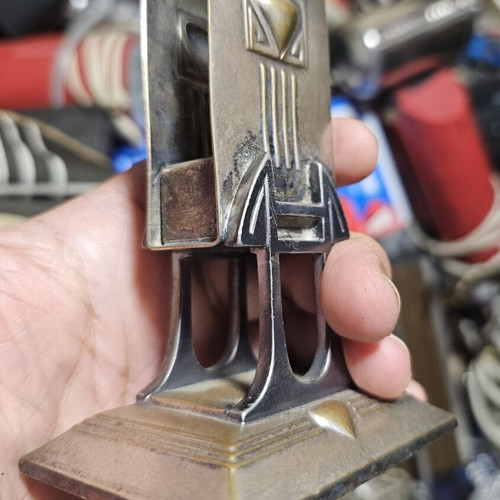 Vintage Art Deco matchbox holder
