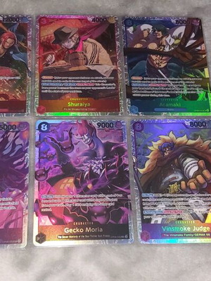 One Piece TCG super rare cards like -  155,00 - Vendora.cy
