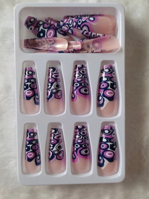 Press On Nails 24 τεμαχίων νέα