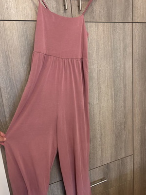 Funky Buddha jumpsuit used, cotton, sapio milo color, side slits to knee, size S