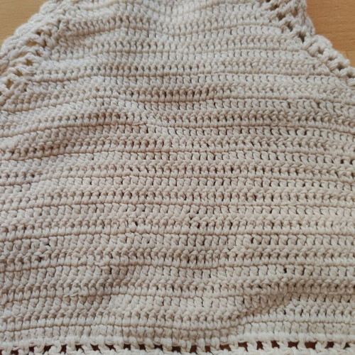 Pull & Bear knitted bikini size S like new, white