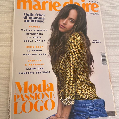 Marie Claire Italia May 2018 like new Italian magazine
