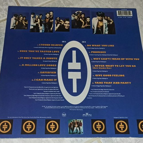 Take That vinyl record used