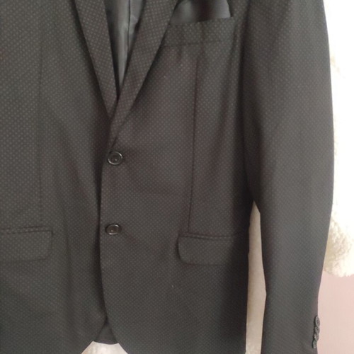 Sollolono Italian men's jacket new, size 44, black