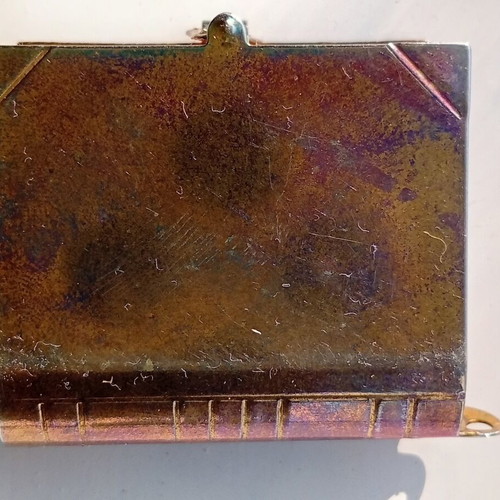 Miniature Bible used, 3.5/3 cm with natural mother-of-pearl