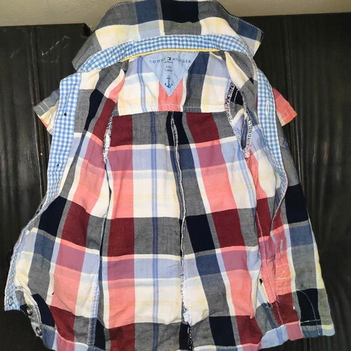 Tommy Hilfiger Baby Checked Shirt 3-6 Months like new