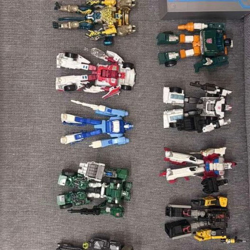 Transformers collection used, complete set