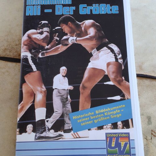 Muhammad Ali Der Größte VHS κασέτα σαν καινούργιο, γερμανική έκδοση