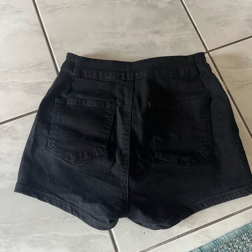 Shein women's black shorts size S new
