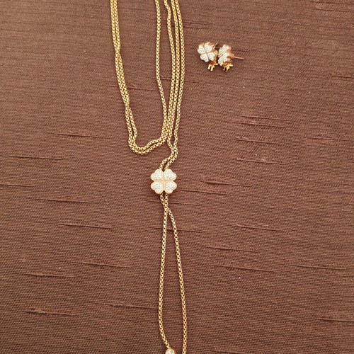 Folli Follie Heart4Heart jewelry set like new, rose gold
