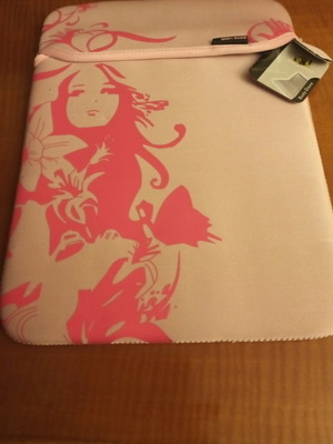 Body Glove neoprene H2Oproof laptop sleeve 14"/16" pink or grey new