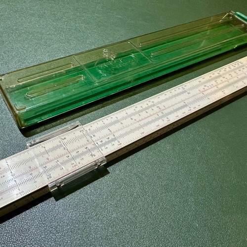 Faber Castell Darmstadt 1/54 vintage used with case