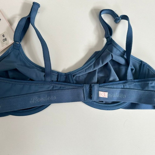Blue Beedes bra new, unpadded, size 80B