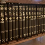 Papyrus Larousse Britannica leather encyclopedia set