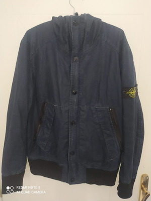 Stone Island Tela Stella jacket blue, like new, size L