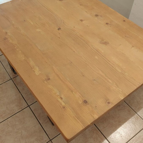 Mexil Solid Wood Table Like New 130x100 cm