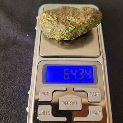 Sideropyrite with Malachite from Chalkidiki like new